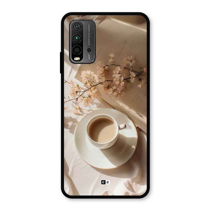Early Morning Tea Metal Back Case for Redmi 9 Power