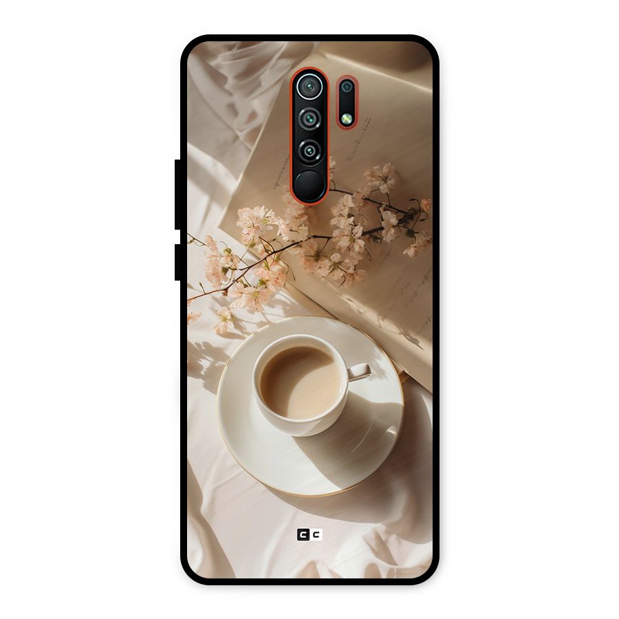 Early Morning Tea Metal Back Case for Redmi 9 Prime