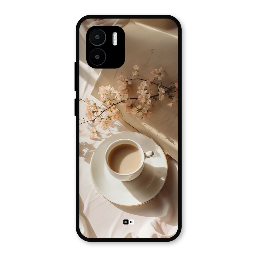 Early Morning Tea Metal Back Case for Redmi A1