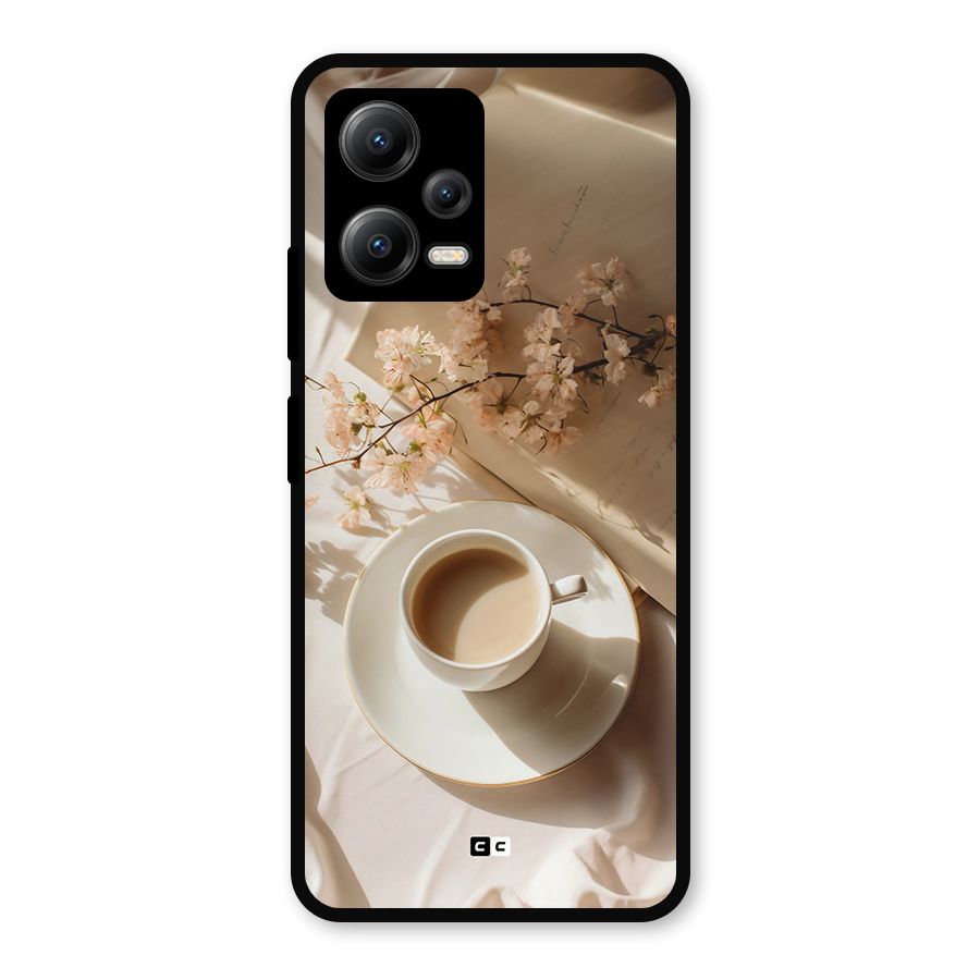 Early Morning Tea Metal Back Case for Redmi Note 12 5G