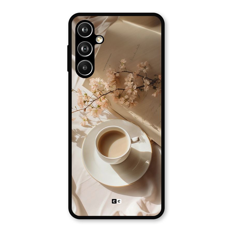 Early Morning Tea Metal Back Case for Samsung Galaxy M54