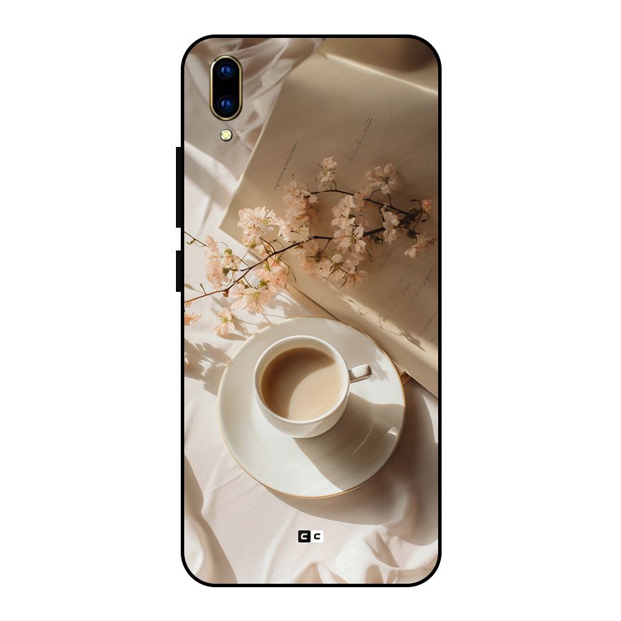 Early Morning Tea Metal Back Case for Vivo V11 Pro