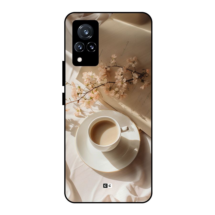 Early Morning Tea Metal Back Case for Vivo V21 5G