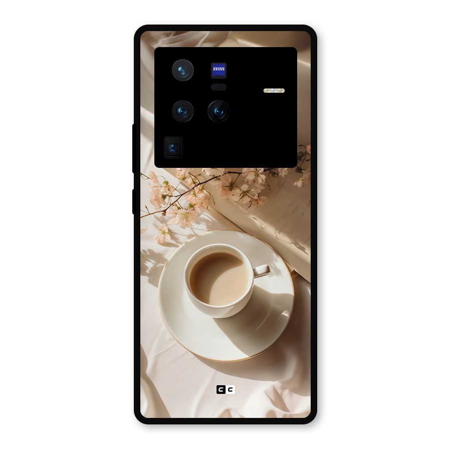 Early Morning Tea Metal Back Case for Vivo X80 Pro