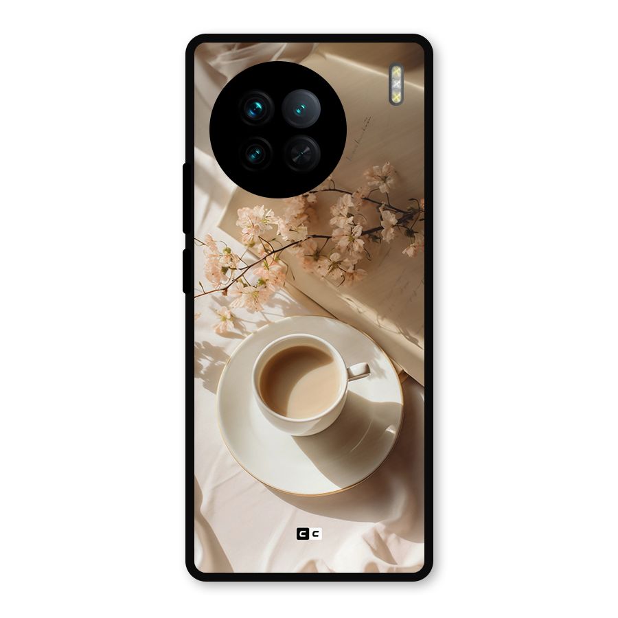 Early Morning Tea Metal Back Case for Vivo X90