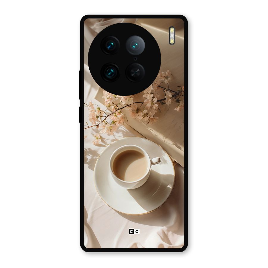 Early Morning Tea Metal Back Case for Vivo X90 Pro