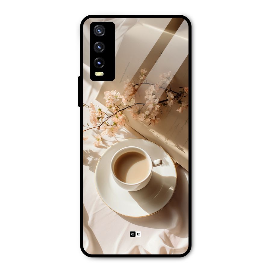 Early Morning Tea Metal Back Case for Vivo Y20g