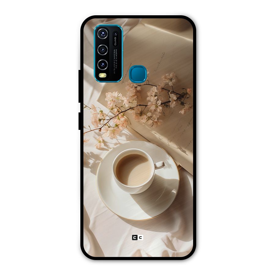 Early Morning Tea Metal Back Case for Vivo Y30