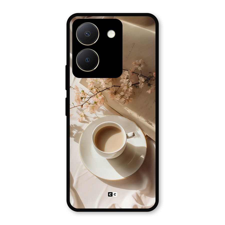 Early Morning Tea Metal Back Case for Vivo Y36