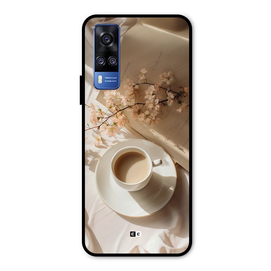 Early Morning Tea Metal Back Case for Vivo Y51A