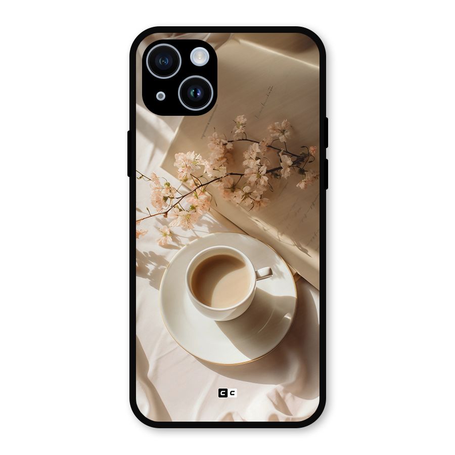 Early Morning Tea Metal Back Case for iPhone 14