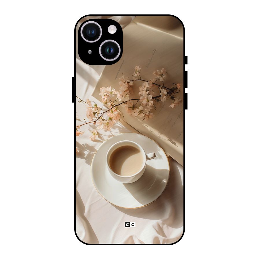 Early Morning Tea Metal Back Case for iPhone 14 Plus