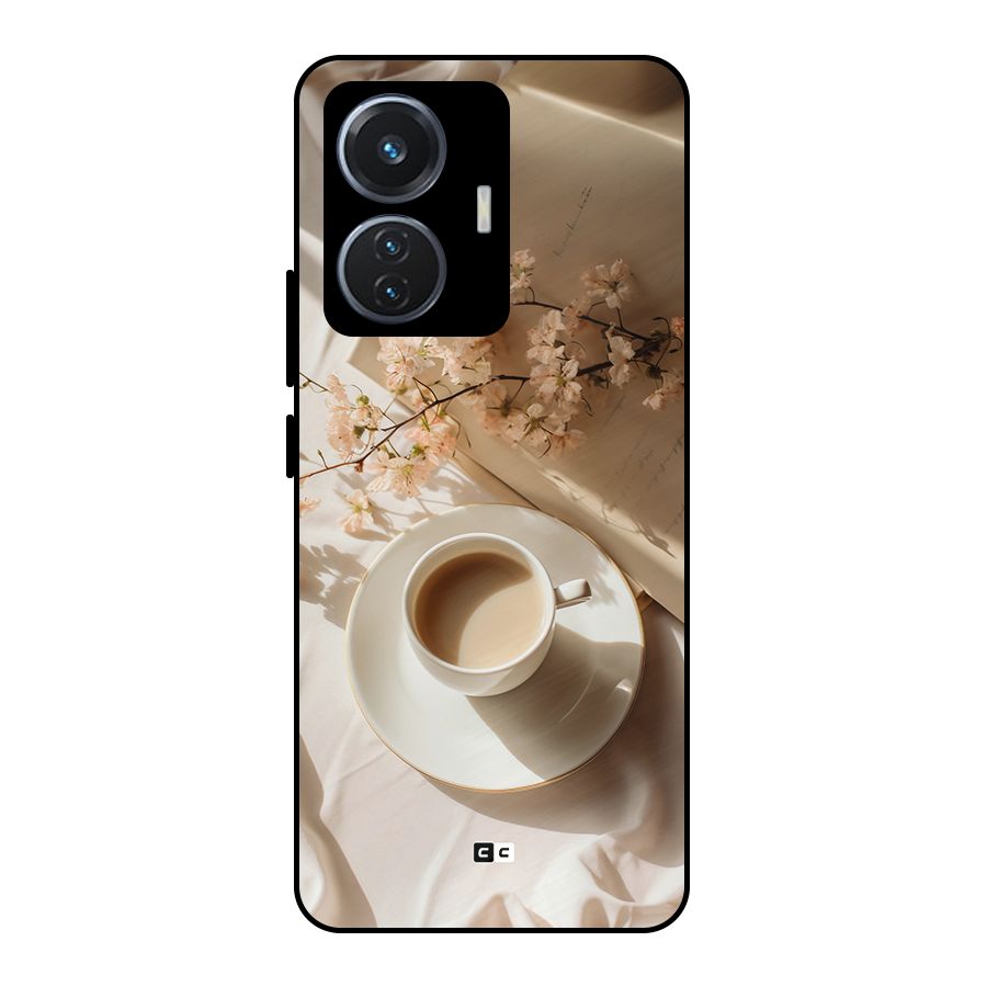 Early Morning Tea Metal Back Case for iQOO Z6 44W