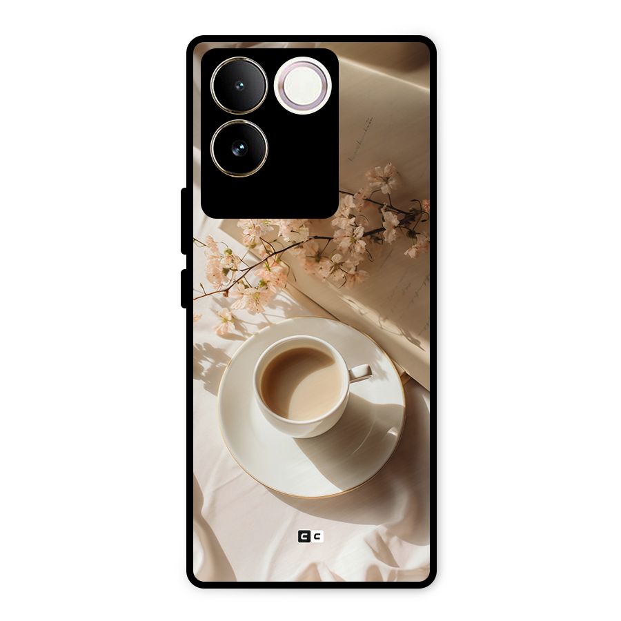 Early Morning Tea Metal Back Case for iQOO Z7 Pro