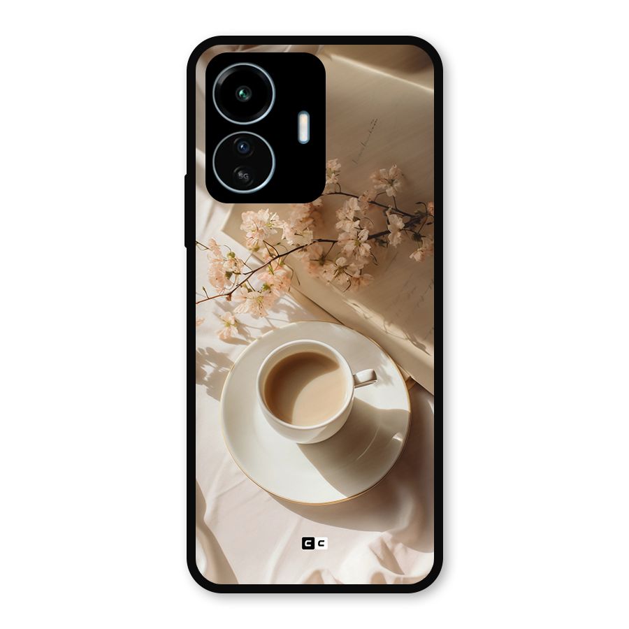 Early Morning Tea Metal Back Case for vivo iQOO Z6 Lite 5G