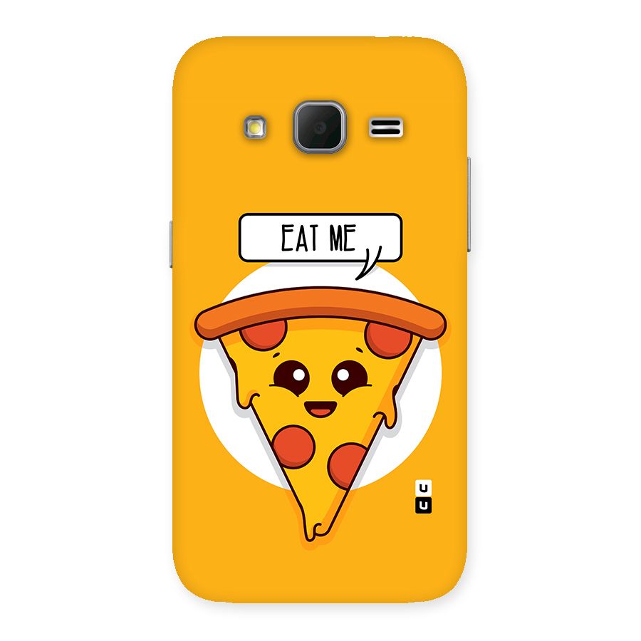 Eat Me Cute Pizza Slice Back Case for Galaxy Core Prime