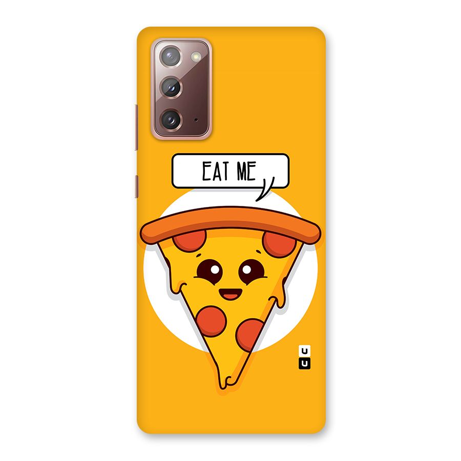 Eat Me Cute Pizza Slice Back Case for Galaxy Note 20