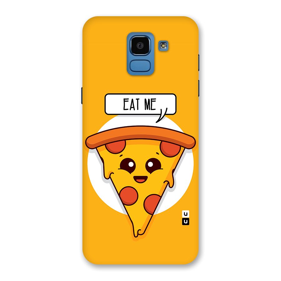 Eat Me Cute Pizza Slice Back Case for Galaxy On6