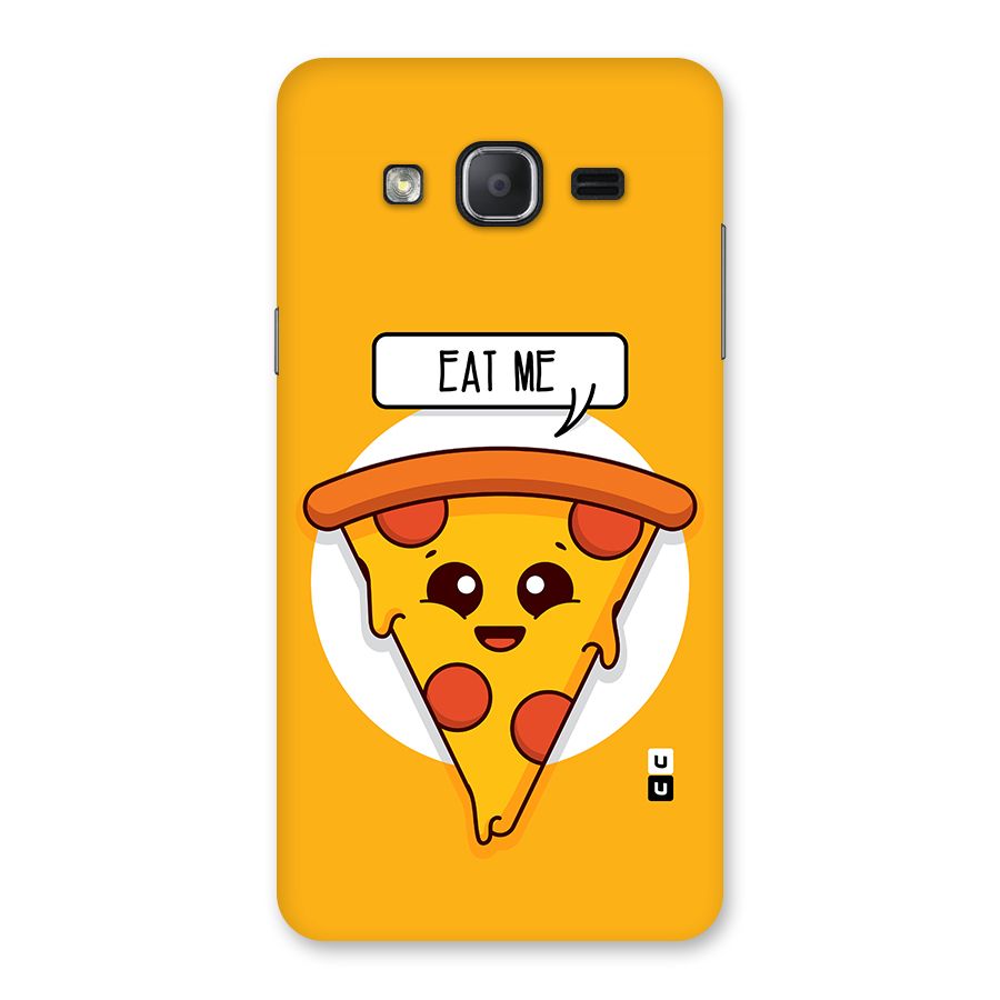 Eat Me Cute Pizza Slice Back Case for Galaxy On7 2015