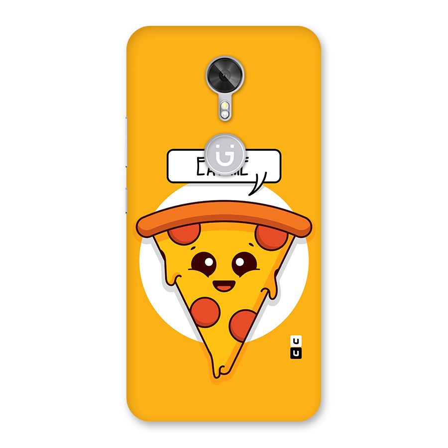 Eat Me Cute Pizza Slice Back Case for Gionee A1