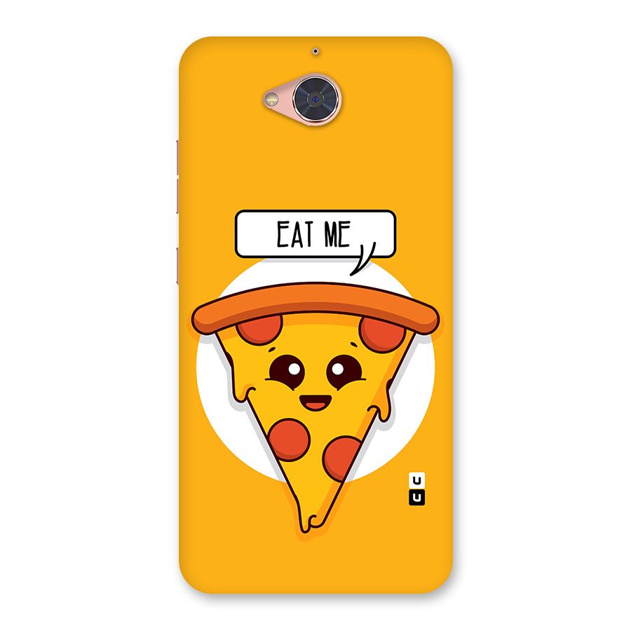 Eat Me Cute Pizza Slice Back Case for Gionee S6 Pro