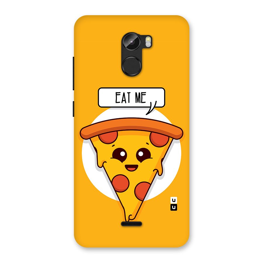 Eat Me Cute Pizza Slice Back Case for Gionee X1