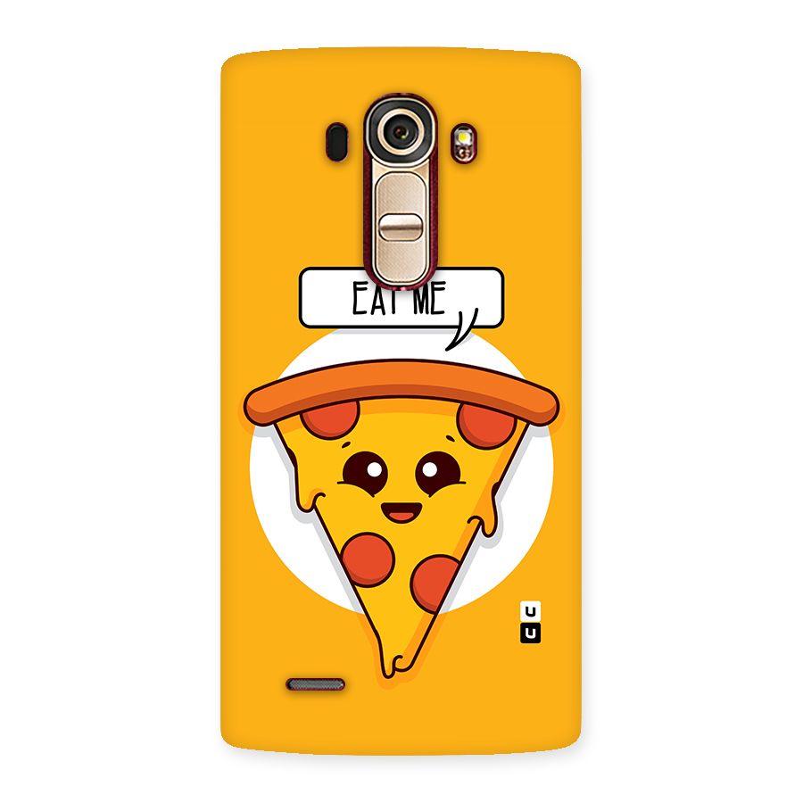 Eat Me Cute Pizza Slice Back Case for LG G4