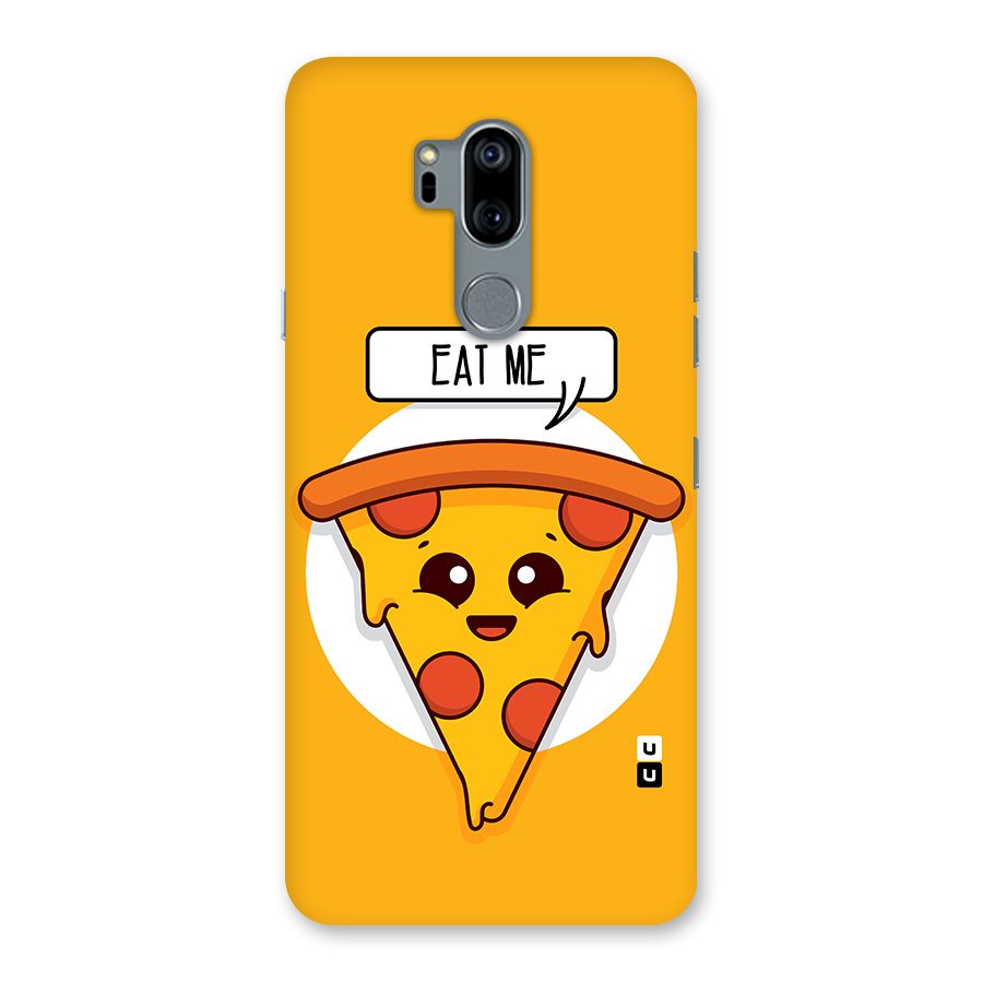 Eat Me Cute Pizza Slice Back Case for LG G7