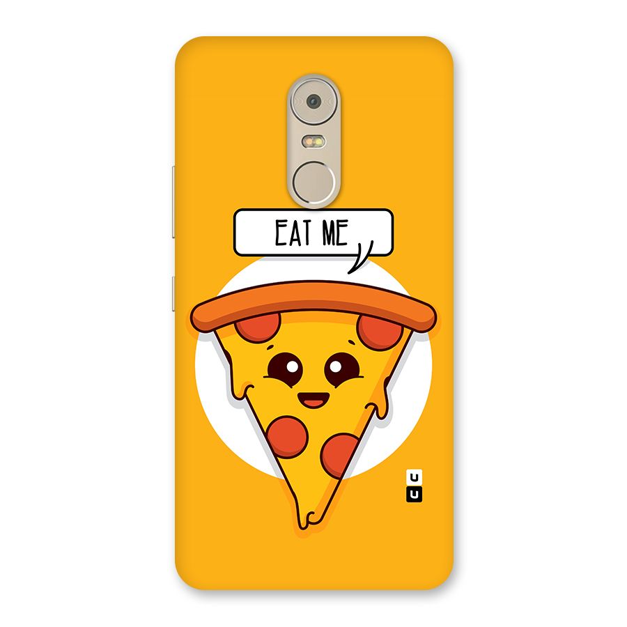 Eat Me Cute Pizza Slice Back Case for Lenovo K6 Note