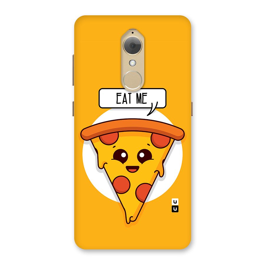 Eat Me Cute Pizza Slice Back Case for Lenovo K8