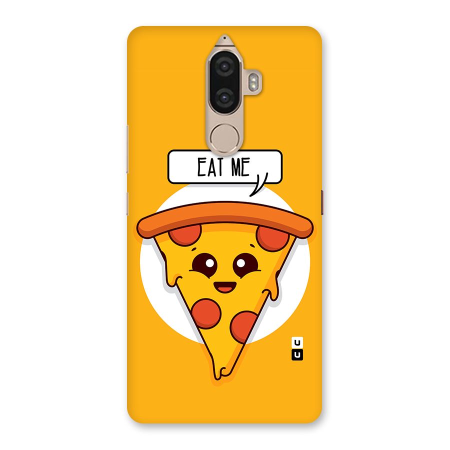 Eat Me Cute Pizza Slice Back Case for Lenovo K8 Note