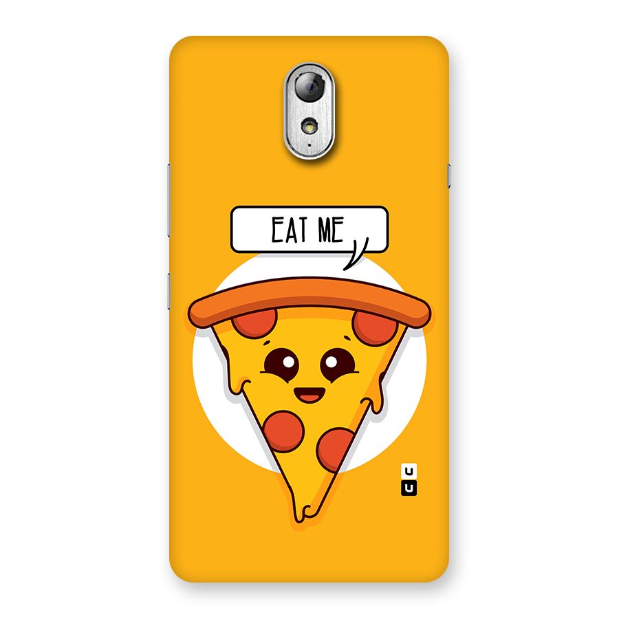 Eat Me Cute Pizza Slice Back Case for Lenovo Vibe P1M