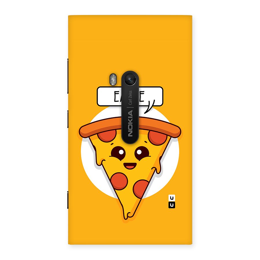 Eat Me Cute Pizza Slice Back Case for Lumia 920