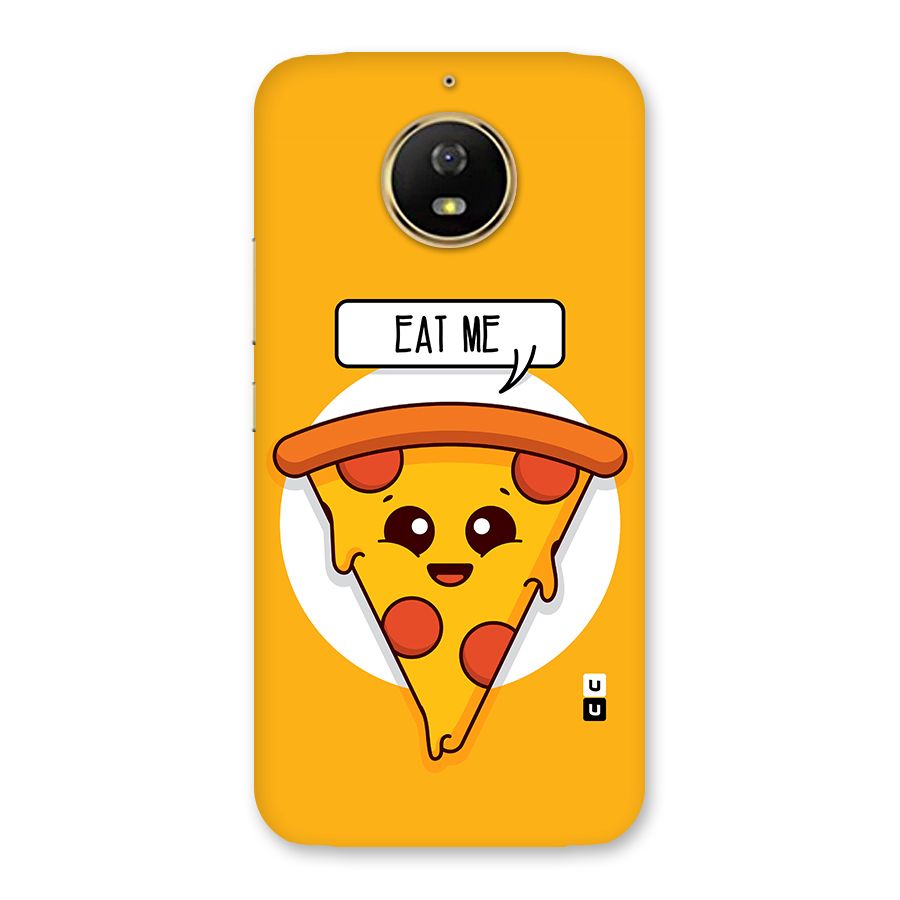 Eat Me Cute Pizza Slice Back Case for Moto G5s