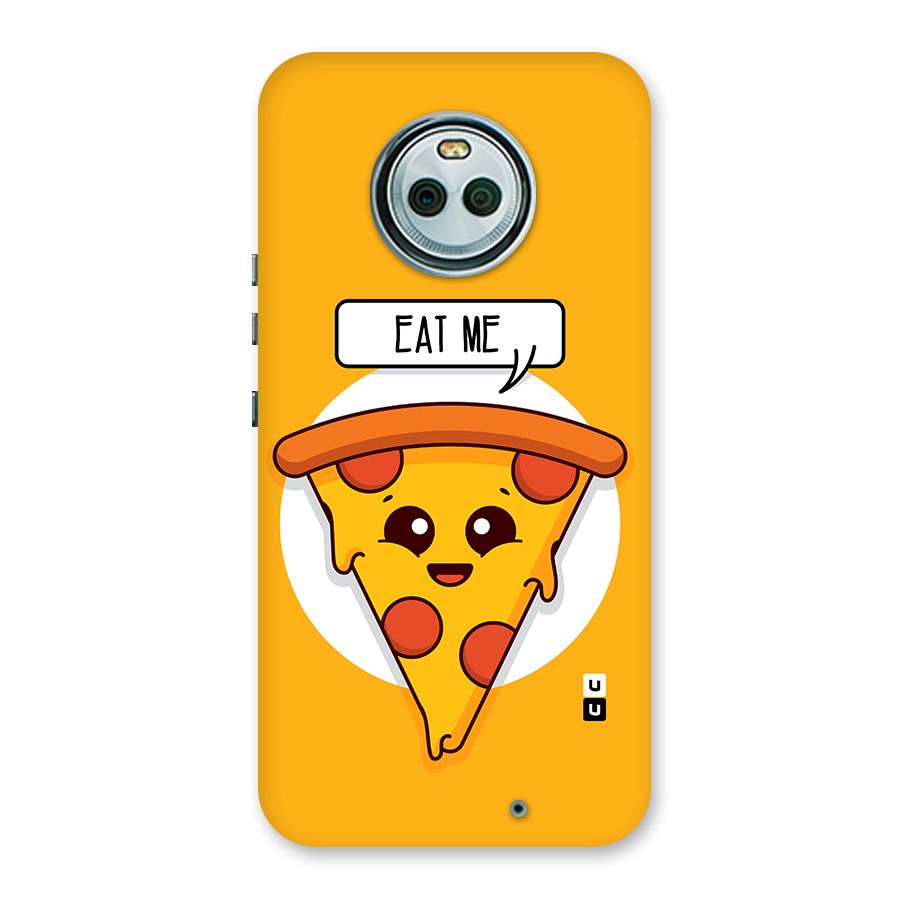 Eat Me Cute Pizza Slice Back Case for Moto X4