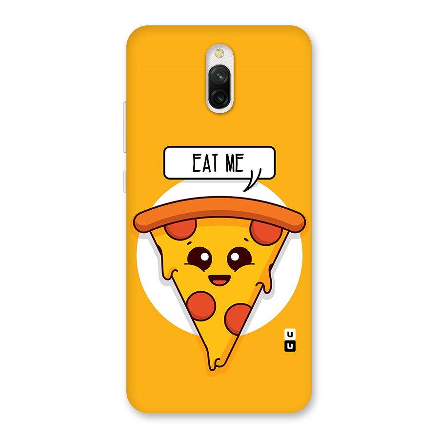 Eat Me Cute Pizza Slice Back Case for Redmi 8A Dual