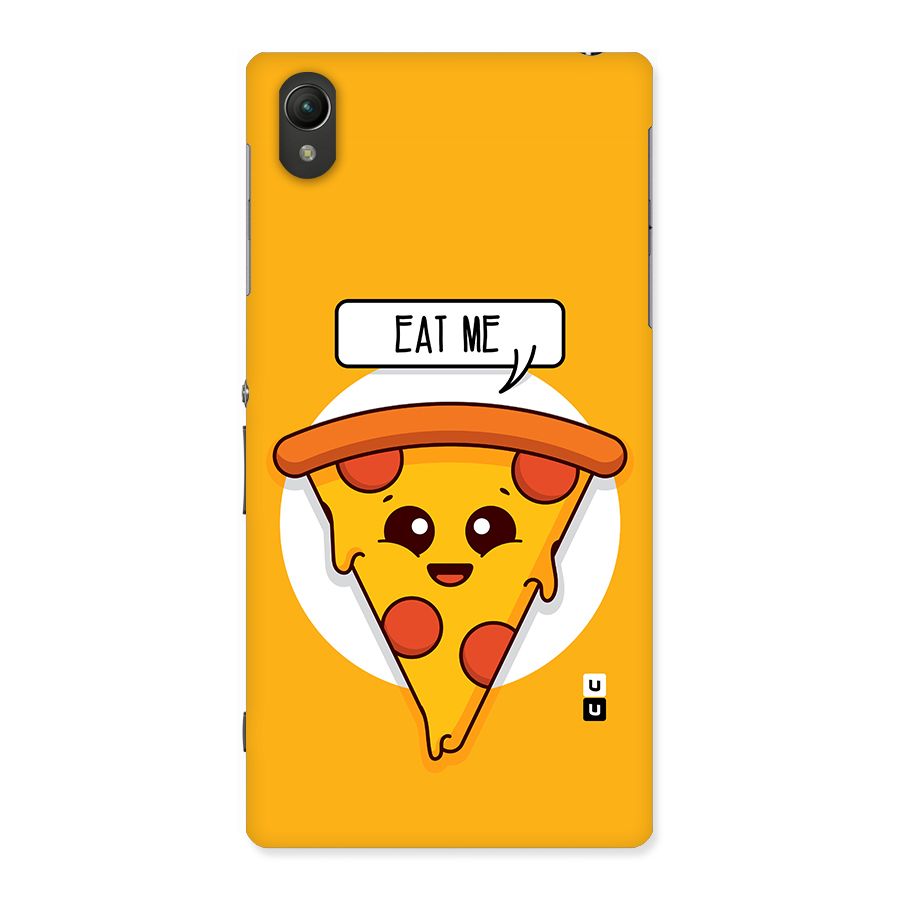 Eat Me Cute Pizza Slice Back Case for Sony Xperia Z1