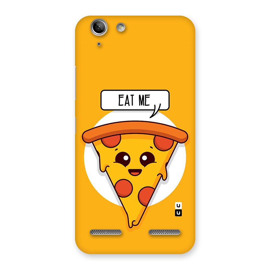 Eat Me Cute Pizza Slice Back Case for Vibe K5