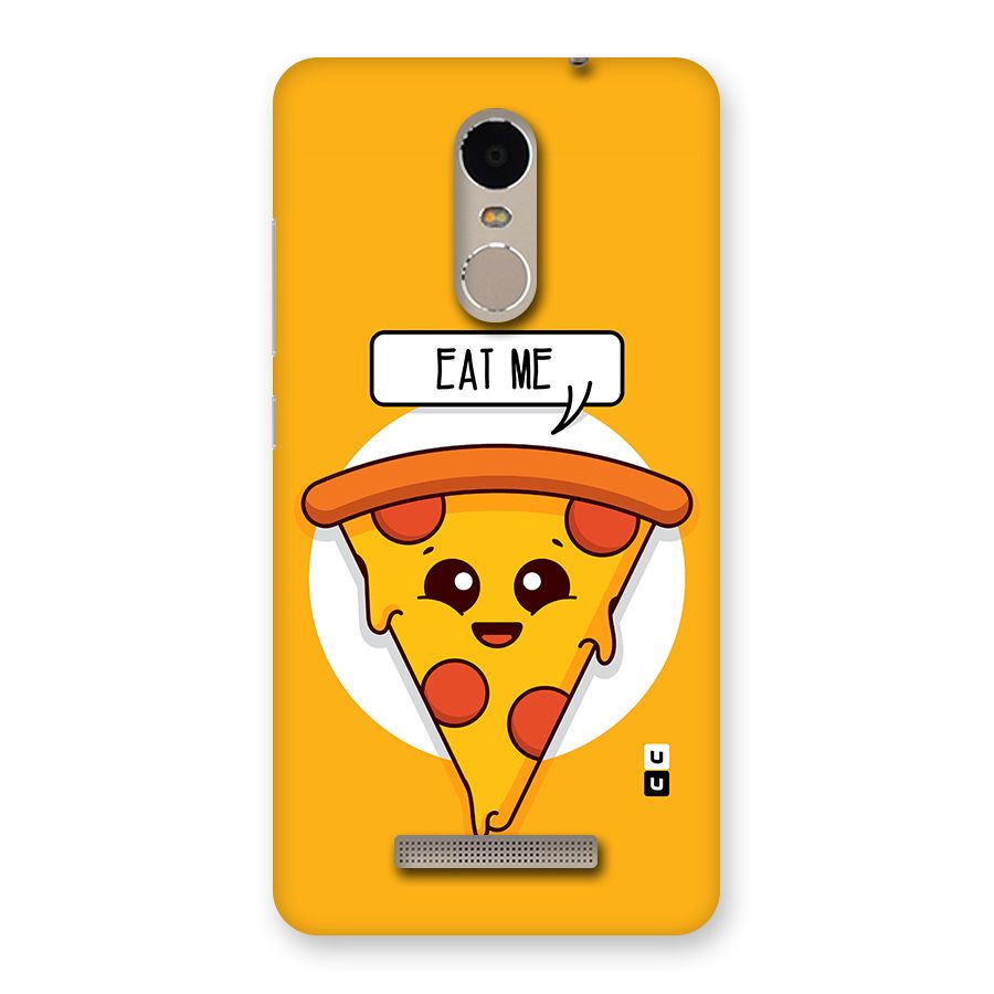 Eat Me Cute Pizza Slice Back Case for Xiaomi Redmi Note 3