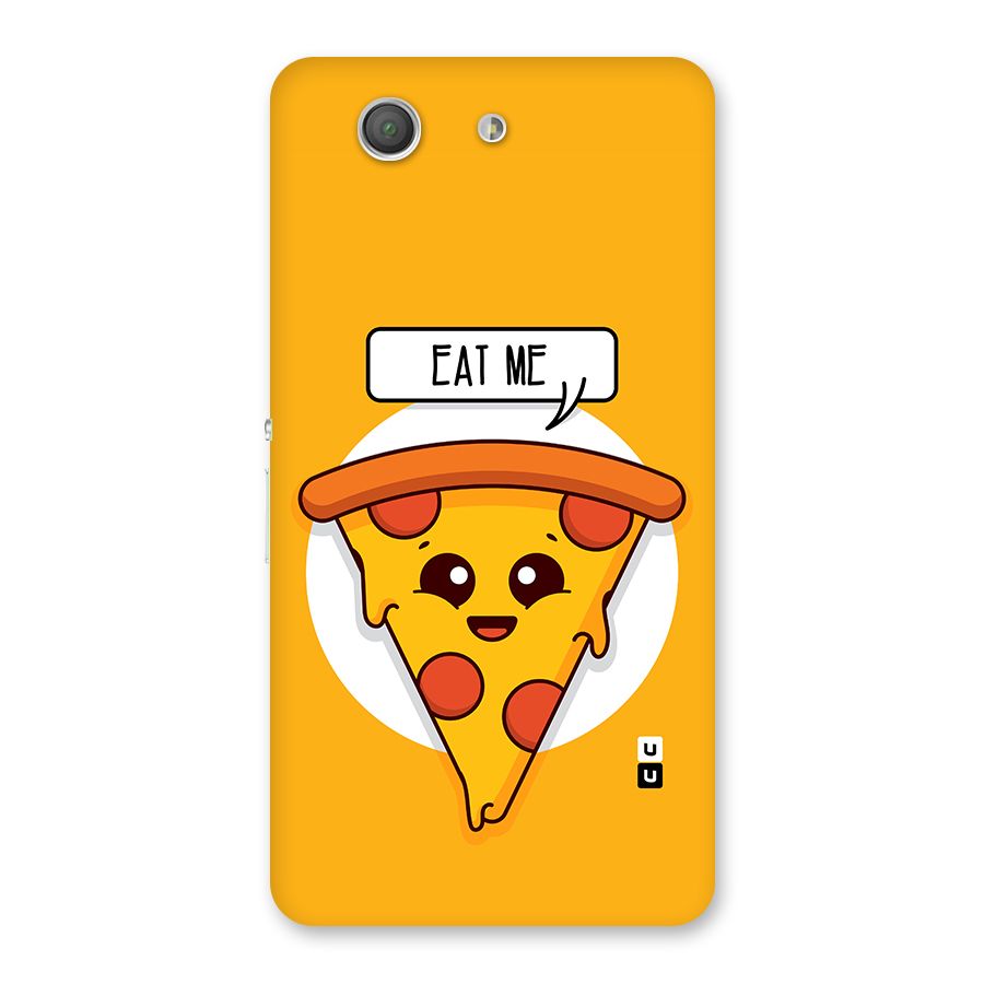 Eat Me Cute Pizza Slice Back Case for Xperia Z3 Compact