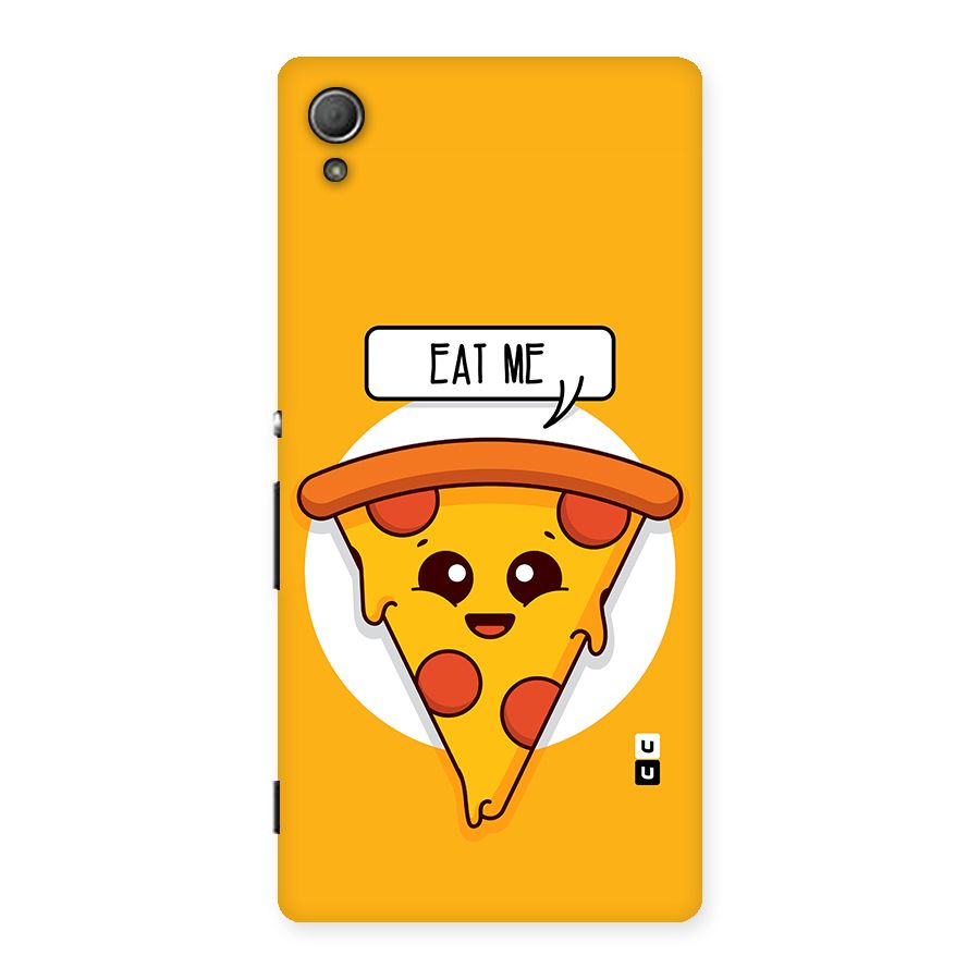 Eat Me Cute Pizza Slice Back Case for Xperia Z3 Plus