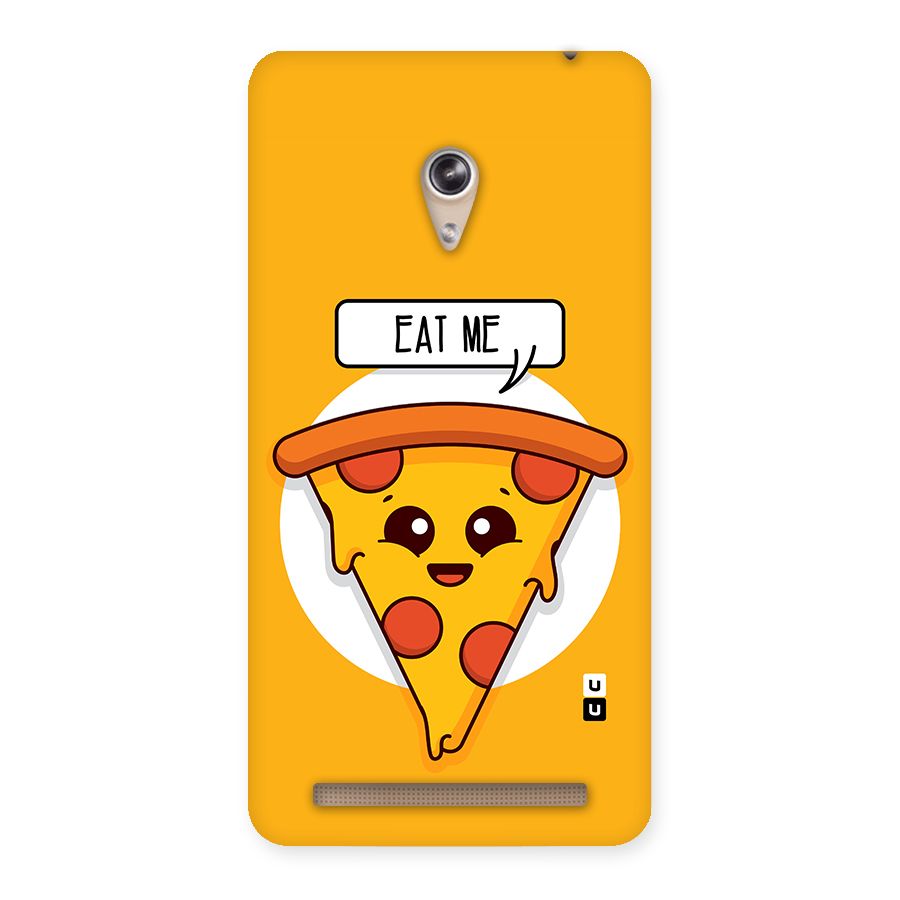 Eat Me Cute Pizza Slice Back Case for Zenfone 6