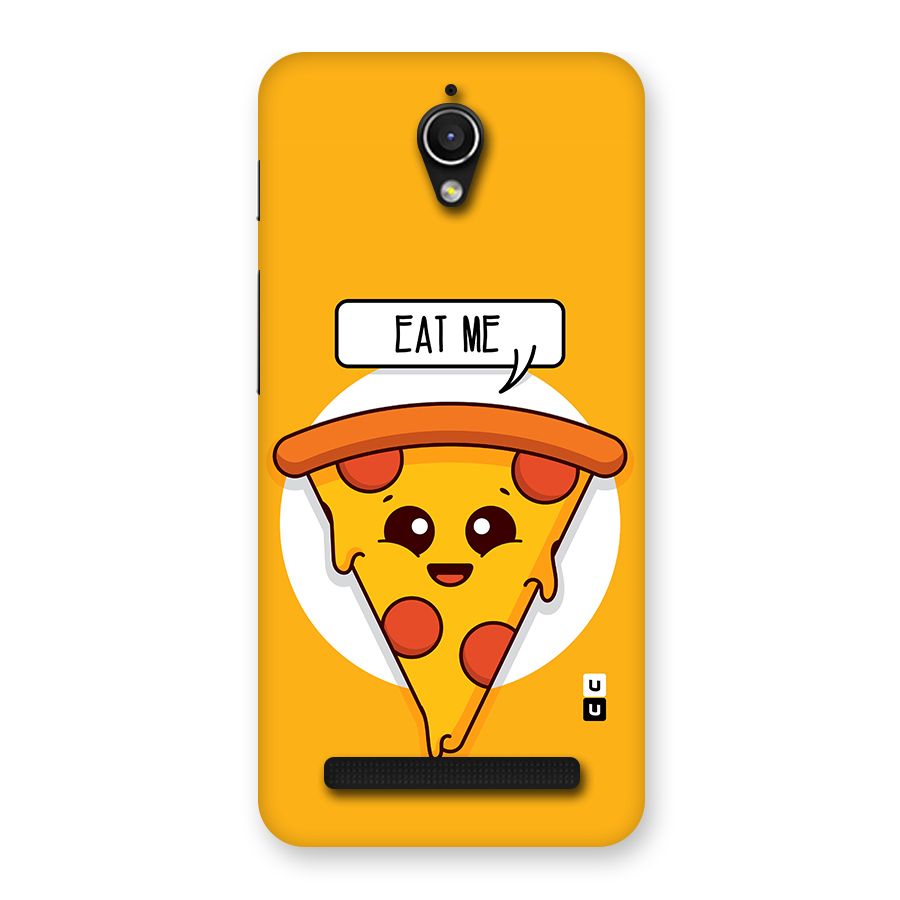 Eat Me Cute Pizza Slice Back Case for Zenfone Go