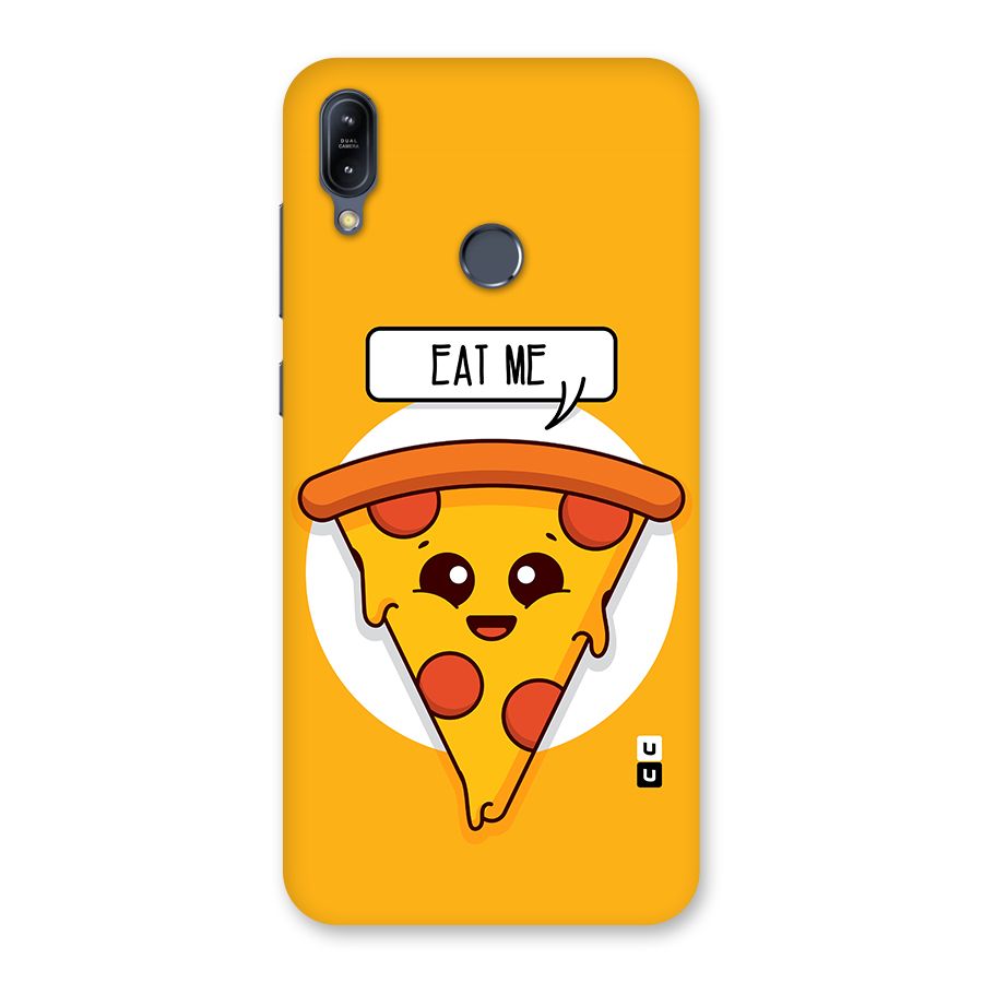 Eat Me Cute Pizza Slice Back Case for Zenfone Max M2