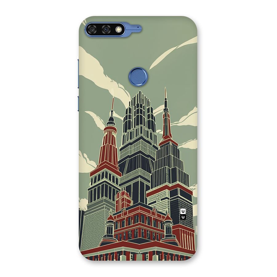 Edo Arc Back Case for Honor 7C