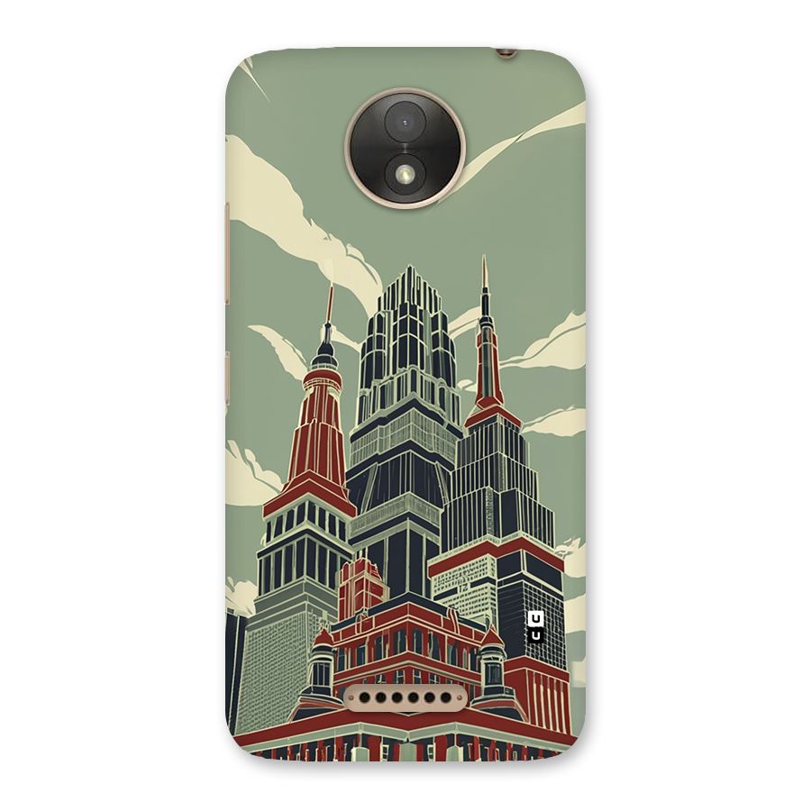Edo Arc Back Case for Moto C Plus