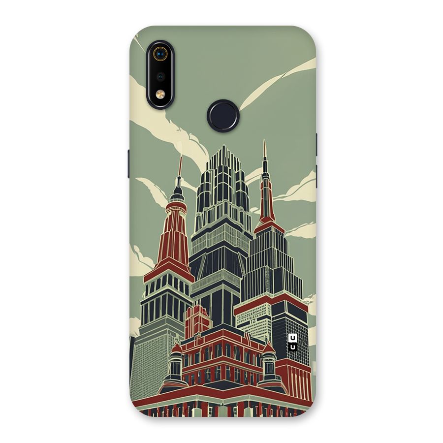 Edo Arc Back Case for Realme 3i
