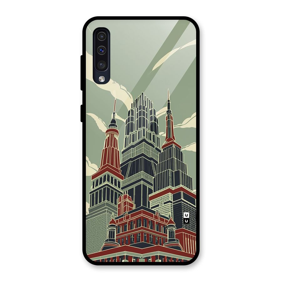 Edo Arc Glass Back Case for Galaxy A30s
