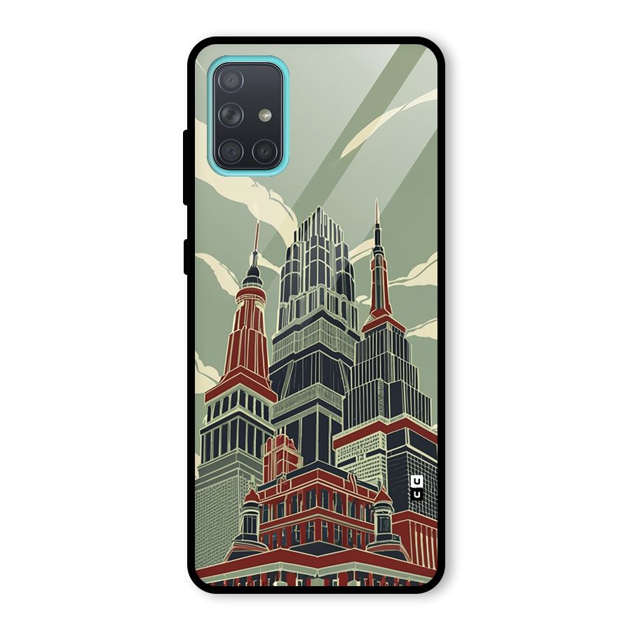 Edo Arc Glass Back Case for Galaxy A71