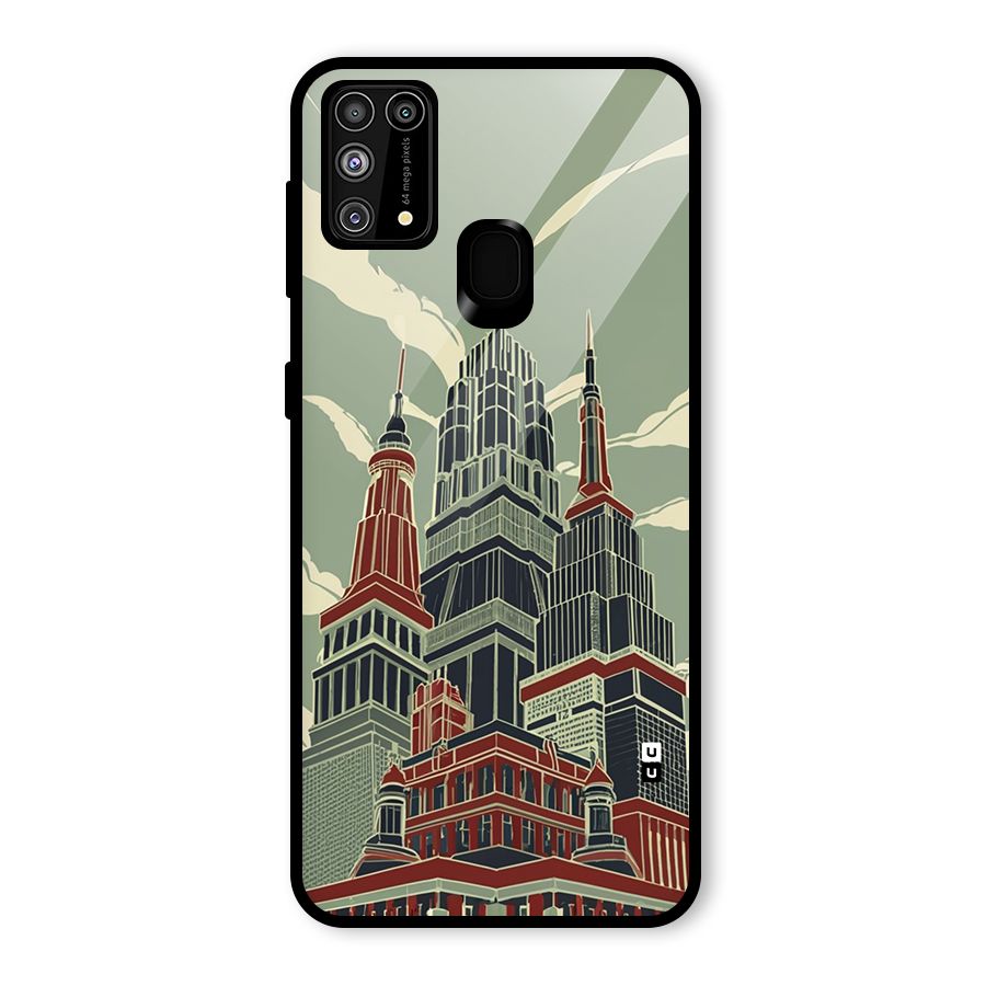 Edo Arc Glass Back Case for Galaxy F41